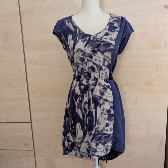 a. moss Asymmetrical Silk Dress - Picture 1 of 7